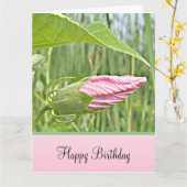 愛に満ちた日 – 誕生日カード カード (黄色い花)