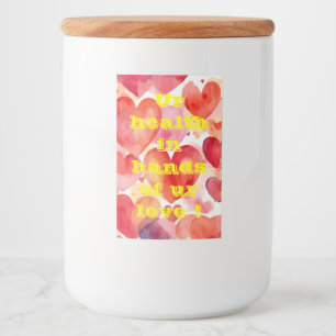 "愛に満ちた栄養：あなたの健康、私たちの委員会 フードラベル