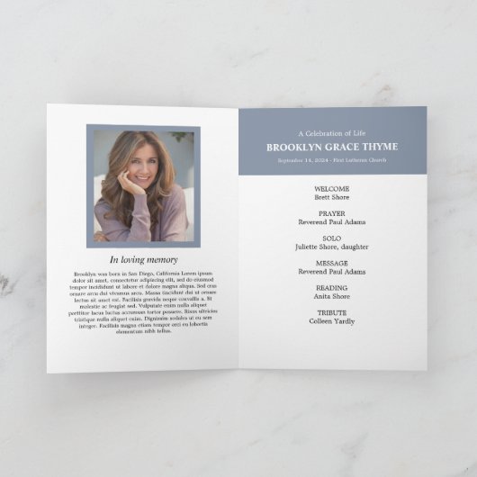 愛に満ちた献上品の写真記念プログラム プログラム (内部)