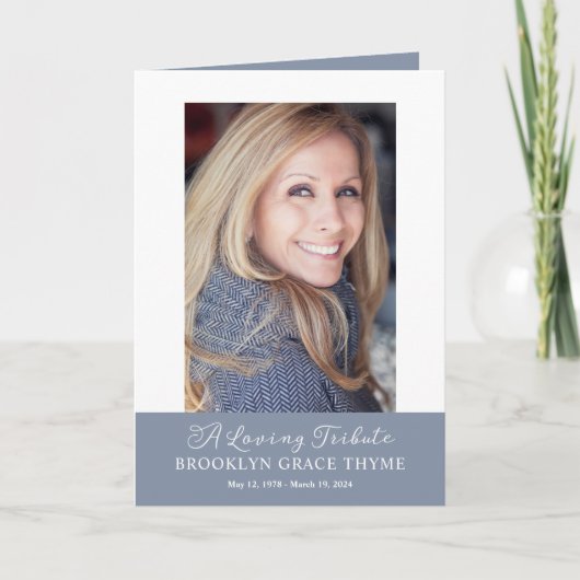 愛に満ちた献上品の写真記念プログラム プログラム (正面)