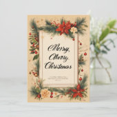 「愛に満ちた聖降誕祭のお祝いを シーズンカード (スタンド正面)