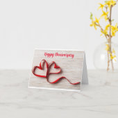 「愛に満ちた」記念日カード カード (黄色い花)