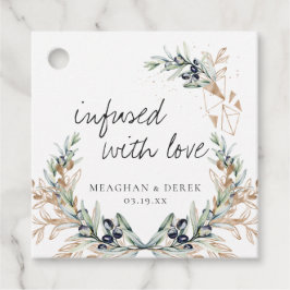 愛に満ちている |結婚式の引き出物ありがとうラベル フェイバータグ