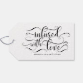 愛に満ちてい結婚る ギフトタグ (裏面横)