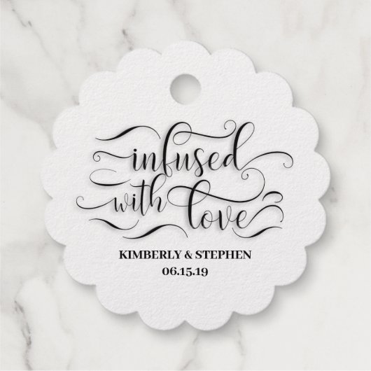 愛に満ちてい結婚る フェイバータグ (裏面)