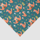 愛に溢れる子どもたち可愛い森のキツネ 薄葉紙 (詳細)