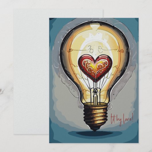 愛に照らされる シーズンカード (正面/裏面)