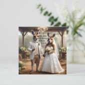 「愛に縛られて:ロマンチックなホップで歩くウェディングロード」 セーブザデート (スタンド正面)