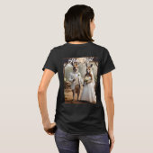 「愛に縛られ通路を歩く老爺さん」 Tシャツ (裏面フル)