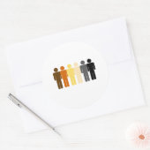 愛に耐える ラウンドシール (封筒)