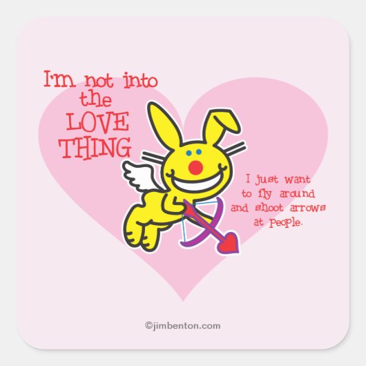 愛に興味がない スクエアシール (正面)