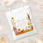 「愛に落ちる」ブライダルシャワーの感謝の品 フェイバーバッグ (クリップ留めされた状態)