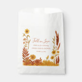 「愛に落ちる」ブライダルシャワーの感謝の品 フェイバーバッグ (正面)