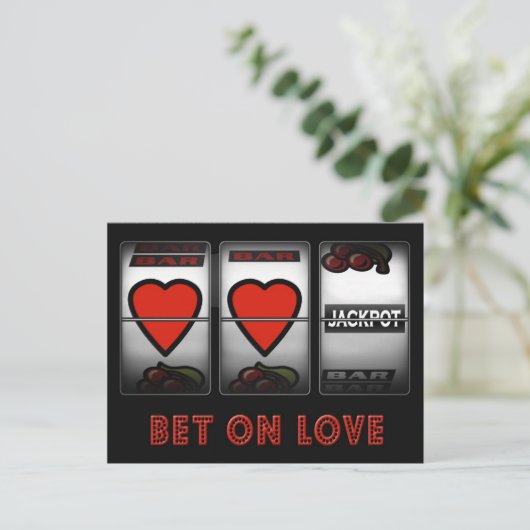 愛に賭ける ポストカード (スタンド正面)