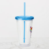 『愛に限りなし』 アクリルタンブラー (右)