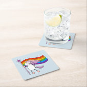 『愛に限りなし』 スクエアペーパーコースター (インサイチュ)