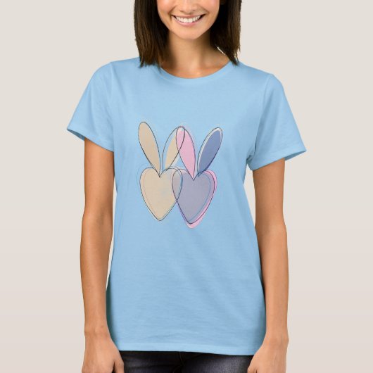 愛に飛び込もう Tシャツ (正面)