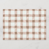 愛にS'moreを添えて ベビーシャワーの写真 招待状 (裏面)