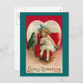 愛のあいさつヴィンテージバレンタイン(2) シーズンポストカード (正面/裏面)