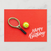 愛のあるハッピーバースデー球 ポストカード (正面)