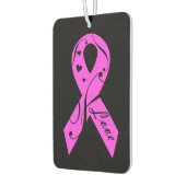 愛のあるピンクリボン カーエアーフレッシュナー (左)