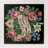 愛のある母の日 ジグソーパズル (横)