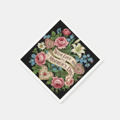 愛のある母の日 スタンダードカクテルナプキン (角)