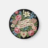 愛のある母の日 マグネット (正面)