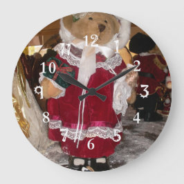 愛のある美しいクリスマスが素敵な日を ラージ壁時計