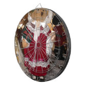 愛のある美しいクリスマスは素敵な日を過ごす ダーツボード (正面右)