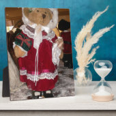 愛のある美しいクリスマスは素敵な日を過ごす フォトプラーク (側面)