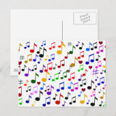 愛のある音楽_ ポストカード (正面/裏面)