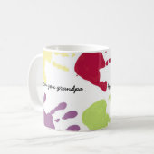 愛のおじいちゃんハッピー60誕生日!マグ コーヒーマグカップ (正面左)