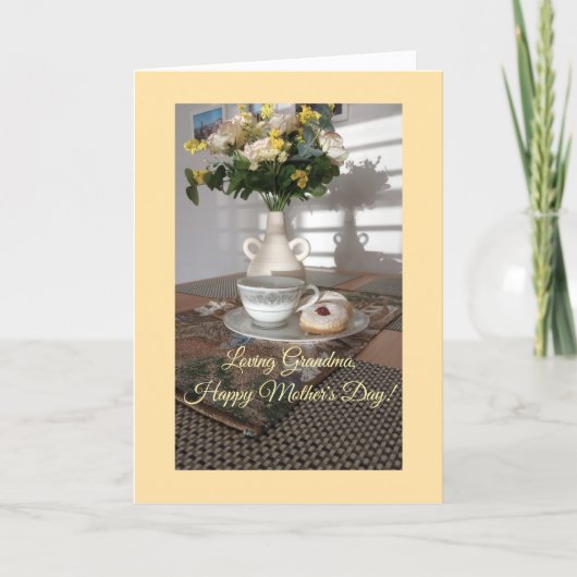 愛のおばあちゃんハッピーマザーズデイカード カード (正面)