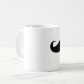 愛のおもしろマグカップのクジラ コーヒーマグカップ (正面左)