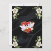 愛のお祝いに参加 |結婚invita 招待状 (裏面)