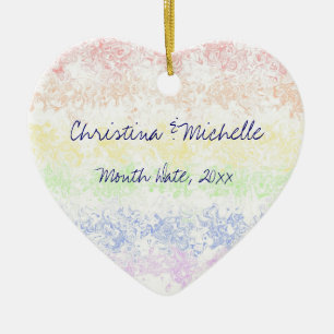 愛のお祝い セラミックオーナメント