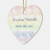 愛のお祝い セラミックオーナメント (左)