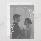 愛のお祝い:結婚式招待状 招待状 (裏面)