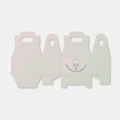 愛のかわいいのシャワーがベビーシャワーお願いボックス フェイバーボックス (折り畳みなし)