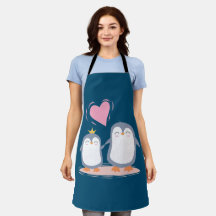  愛のかわいいペンギン 