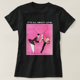 愛のことよ。バレンタインデーのプレゼント Tシャツ
