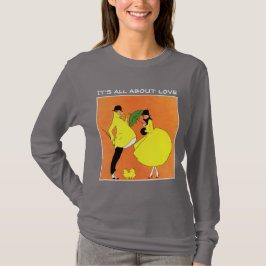 愛のことよ。バレンタインデーのプレゼント Tシャツ