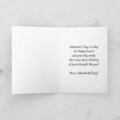 愛のことよ。ヴィンテージアートバレンタインデー シーズンカード (内部)