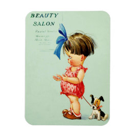 愛のことよ。ヴィンテージアートバレンタインデー マグネット