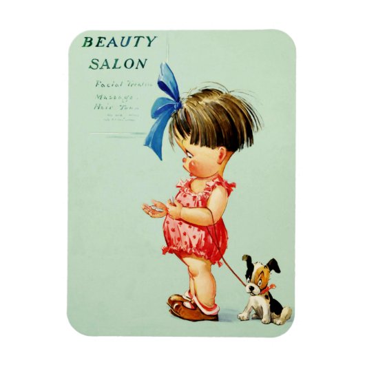 愛のことよ。ヴィンテージアートバレンタインデー マグネット (縦)