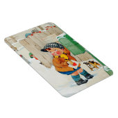 愛のことよ。ヴィンテージアートバレンタインデー マグネット (右側)