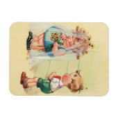 愛のことよ。ヴィンテージアートバレンタインデー マグネット (横)