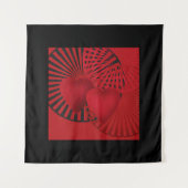 愛のこもったハート タペストリー (正面)