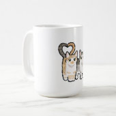 愛のしっぽ コーヒーマグカップ (正面左)